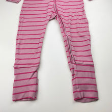 Load image into Gallery viewer, Girls Bonds, ribbed zip wondersuit / zippy / romper, GUC, size 3,  