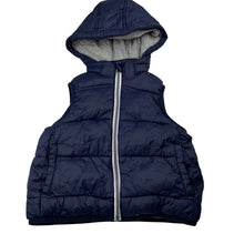 Load image into Gallery viewer, Boys Seed, cotton lined hooded puffer vest / jacket, EUC, size 3,  