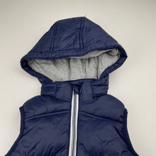 Load image into Gallery viewer, Boys Seed, cotton lined hooded puffer vest / jacket, EUC, size 3,  