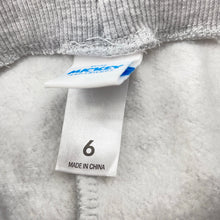 Load image into Gallery viewer, Boys Disney, Mickey Mouse fleece lined track pants, elasticated, Inside leg: 46cm, EUC, size 6,  
