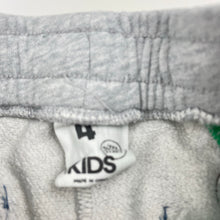 Load image into Gallery viewer, Boys Cotton On, fleece lined track pants, elasticated, Inside leg: 34cm, GUC, size 4,  
