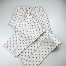 Load image into Gallery viewer, Girls Cotton On, floral denim cargo pants, elasticated, Inside leg: 54.5cm, NEW, size 9-10,  
