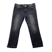 Load image into Gallery viewer, Unisex H&amp;M, skinny fit stretch denim jeans, adjustable, Inside leg: 32.5cm, GUC, size 3,  
