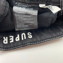 Load image into Gallery viewer, Unisex H&amp;M, skinny fit stretch denim jeans, adjustable, Inside leg: 32.5cm, GUC, size 3,  