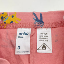 Load image into Gallery viewer, Girls Anko, cotton pyjama pants, cats, GUC, size 3,  