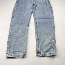Load image into Gallery viewer, Unisex Cotton On, blue denim jeans, adjustable, Inside leg: 48cm, FUC, size 7,  