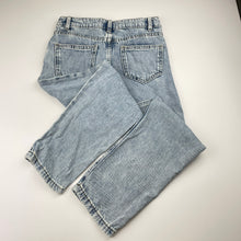 Load image into Gallery viewer, Unisex Cotton On, blue denim jeans, adjustable, Inside leg: 48cm, FUC, size 7,  