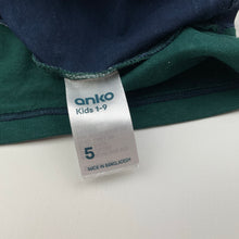 Load image into Gallery viewer, Boys Anko, cotton long sleeve polo top, GUC, size 5,  