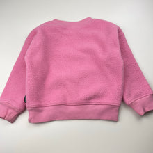 Load image into Gallery viewer, Girls Bonds, EXPLORER fleece sweater / jumper, marks on cuffs, FUC, size 3,  