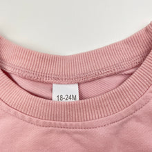 Load image into Gallery viewer, Girls pink, lightweight sweater / jumper, GUC, size 2,  