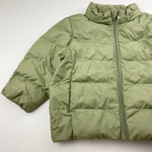 Load image into Gallery viewer, Unisex Uniqlo, green puffer jacket / coat, FUC, size 2,  