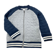 Load image into Gallery viewer, Boys Anko, quilted zip up sweater, light marks on pockets, FUC, size 4,  
