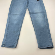 Load image into Gallery viewer, Boys Pantaloons, knit stretch denim pants, elasticated, Inside leg: 49cm, FUC, size 5-6,  