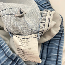 Load image into Gallery viewer, Boys Pantaloons, knit stretch denim pants, elasticated, Inside leg: 49cm, FUC, size 5-6,  