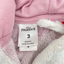 Load image into Gallery viewer, Girls Disney, Frozen Elsa fleece dressing gown / bath robe, FUC, size 3,  