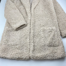 Load image into Gallery viewer, Girls Target, boucle jacket / coat, L: 78cm, open style - no fastening, EUC, size 14,  