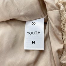 Load image into Gallery viewer, Girls Target, boucle jacket / coat, L: 78cm, open style - no fastening, EUC, size 14,  