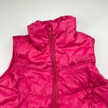 Load image into Gallery viewer, Girls Zara, fleece lined puffer vest / jacket, GUC, size 7,  