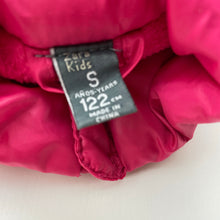 Load image into Gallery viewer, Girls Zara, fleece lined puffer vest / jacket, GUC, size 7,  