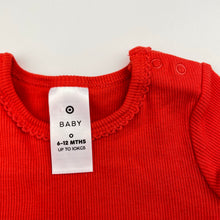 Load image into Gallery viewer, Girls Target, orange tutu romper, light mark on back, FUC, size 0,  