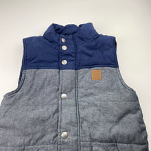 Load image into Gallery viewer, Boys Piping Hot, blue vest / sleeveless jacket, EUC, size 12,  