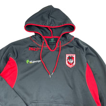 Load image into Gallery viewer, Boys NRL Authentics, St George Dragons fleece lined hoodie sweater, EUC, size 16,  