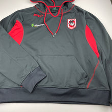 Load image into Gallery viewer, Boys NRL Authentics, St George Dragons fleece lined hoodie sweater, EUC, size 16,  