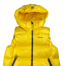 Load image into Gallery viewer, Boys POLHAM, thick duck down / feather hooded vest, no size, armpit to armpit: 44cm, GUC, size 14-16,  