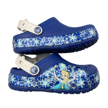 Load image into Gallery viewer, Shoes Crocs, Disney Frozen Elsa clogs, GUC, size 12,  