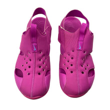 Load image into Gallery viewer, Shoes Nike, pink beach sandals, EU 32, FUC, size 13.5,  
