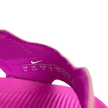 Load image into Gallery viewer, Shoes Nike, pink beach sandals, EU 32, FUC, size 13.5,  