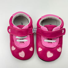 Load image into Gallery viewer, Shoes JACK &amp; LILY, pink leather moccasin shoes, EU 21-22, 18-24 months, EUC, size 5,  
