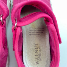 Load image into Gallery viewer, Shoes WALNUT, pink cotton canvas shoes, EU 27, FUC, size 9.5,  