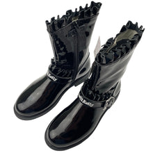 Load image into Gallery viewer, Shoes Lelli Kelly, black patent leather boots, never worn, EU 35, EUC, size 2.5,  