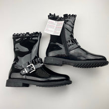 Load image into Gallery viewer, Shoes Lelli Kelly, black patent leather boots, never worn, EU 35, EUC, size 2.5,  
