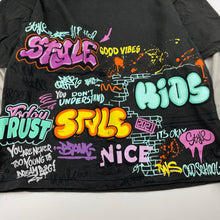 Load image into Gallery viewer, Boys Zara, cotton long sleeve tee / top, graffiti, GUC, size 7,  