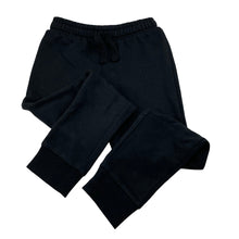 Load image into Gallery viewer, Boys Anko, black fleece lined track pants, Inside leg: 52.5cm, EUC, size 8,  