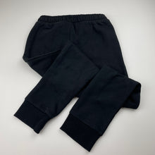 Load image into Gallery viewer, Boys Anko, black fleece lined track pants, Inside leg: 52.5cm, EUC, size 8,  