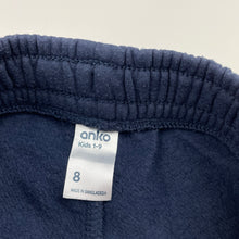 Load image into Gallery viewer, Unisex Anko, navy fleece lined track pants, Inside leg: 49.5cm, EUC, size 8,  