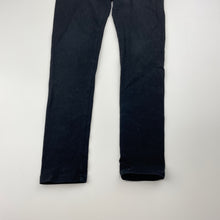 Load image into Gallery viewer, Girls Seed, black stretchy leggings, Inside leg: 43cm, GUC, size 5,  
