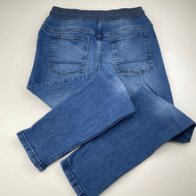 Load image into Gallery viewer, Boys Target, slim fit stretch denim jeans, elasticated, Inside leg: 71cm, GUC, size 14,  