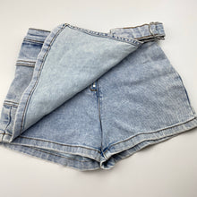 Load image into Gallery viewer, Girls Breakers, stretch denim shorts / skort, adjustable, FUC, size 5,  