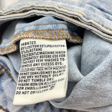 Load image into Gallery viewer, Girls Breakers, stretch denim shorts / skort, adjustable, FUC, size 5,  
