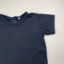 Load image into Gallery viewer, Unisex Bonds, navy Aus cotton tee / top, GUC, size 3,  