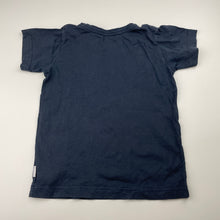 Load image into Gallery viewer, Unisex Bonds, navy Aus cotton tee / top, GUC, size 3,  