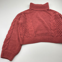Load image into Gallery viewer, Girls Anko, cropped knitted sweater / jumper, GUC, size 12,  