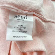 Load image into Gallery viewer, Girls Seed, knitted cotton cardigan, GUC, size 4,  