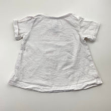 Load image into Gallery viewer, Girls Tiny Little Wonders, cotton Christmas tee / top, light marks, FUC, size 0,  