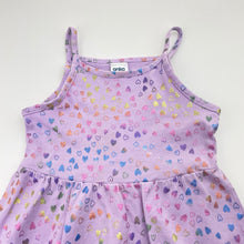Load image into Gallery viewer, Girls Anko, cotton casual summer dress, FUC, size 2, L: 48cm
