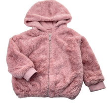 Load image into Gallery viewer, Girls F&amp;F, lined faux fur jacket / coat, EUC, size 3-4,  